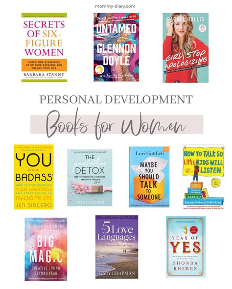 13 Personal Development Books For Women | Books for self improvement, Books to read for women ...