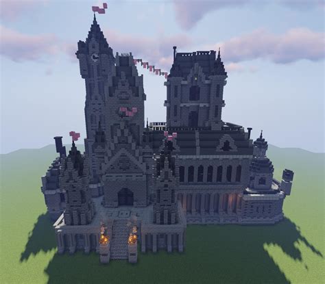 Gothic pig themed castle 🐽👻 : r/Minecraft