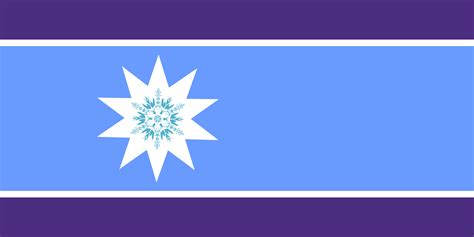 An elegant design of an Antarctica flag. : vexillology