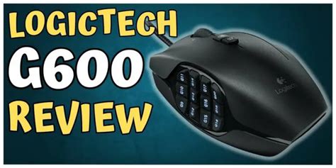 Logitech G600 Gaming Mouse Review [UPDATED in 2023]