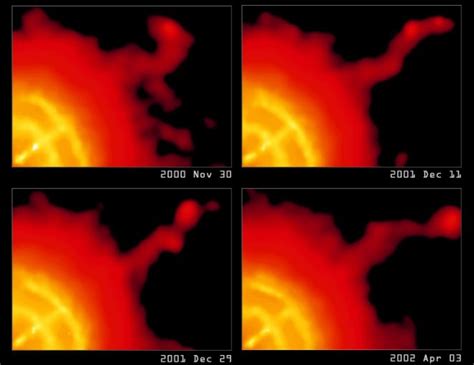 APOD: 2003 July 3 - The Vela Pulsar's Dynamic Jet