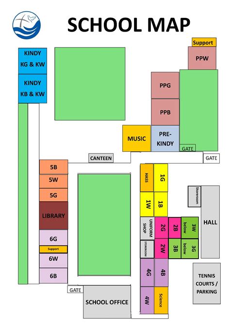 Primary School Campus Map