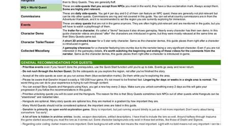 Genshin Story & Lore Guide for New Players : r/Genshin_Impact