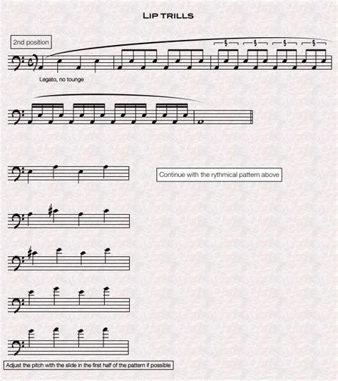 Trombone lesson: Lip trills | DigitalTrombone