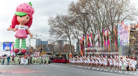 Strawberry Shortcake balloon during the 95th Annual 6abc Dunkin'... News Photo - Getty Images