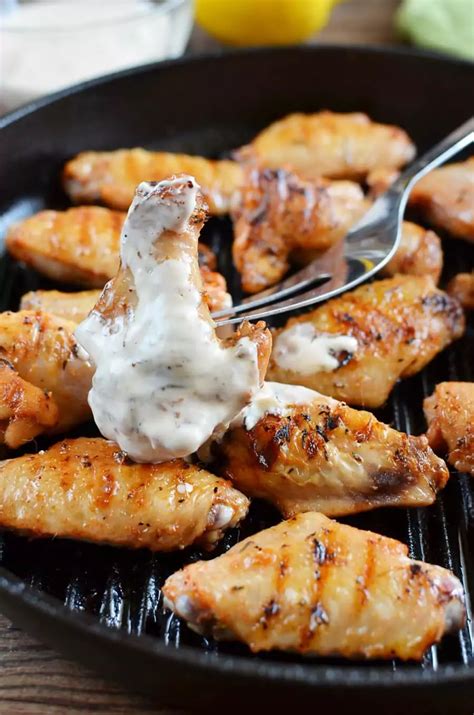 Grilled Chicken Wings Recipe - Cook.me Recipes