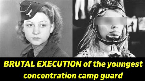 Dorothea Binz — THE BRUTAL EXECUTION of the youngest concentration camp ...