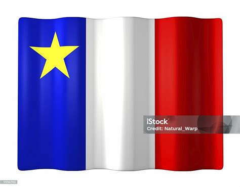 Acadian Flag Stock Photo - Download Image Now - Flag, Acadia National Park, Canada - iStock