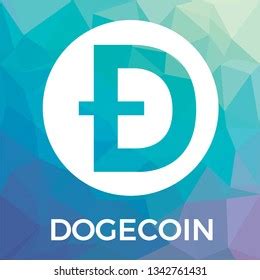 Dogecoin Doge Cryptocurrency Coin Logo Blockchain Stock Vector (Royalty ...