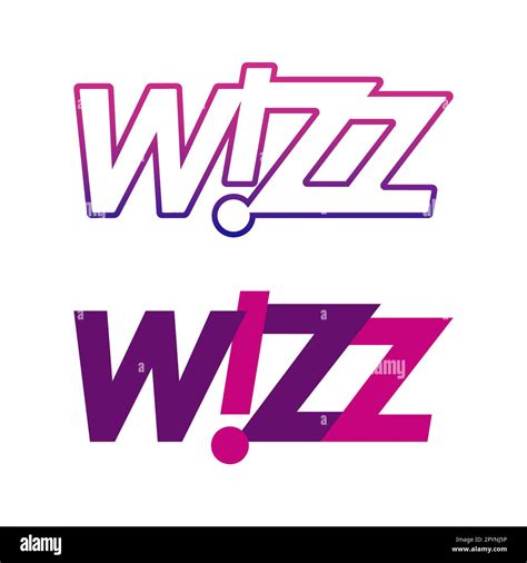 European low cost Wizz Airline logo vector Stock Vector Image & Art - Alamy