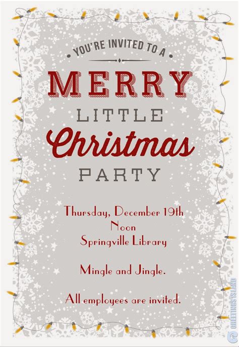 Springville City Employee News: Employee Christmas Party