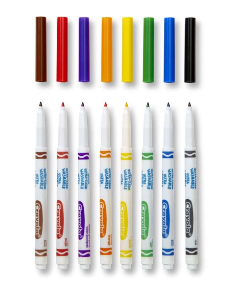 Crayola Washable Fine Line Markers with Classic Colors - 8 Count | Shop Your Way: Online ...