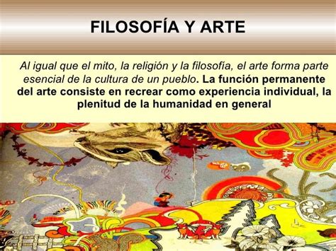 Filosofía y arte