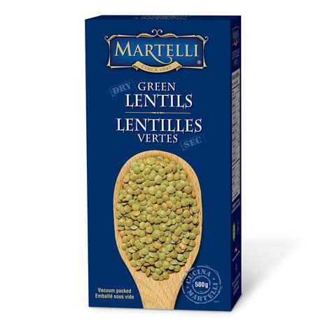 Martelli Dry Green Lentils - Martelli Foods Inc.