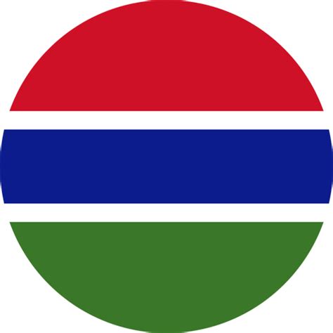 The Gambia flag vector - Country flags