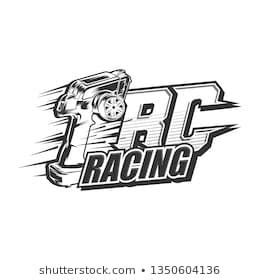 Remote control rc car racing vector, RC car racing logo