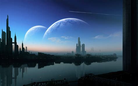 Futuristic Planet Wallpapers - Top Free Futuristic Planet Backgrounds ...