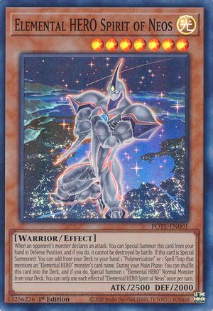 Elemental HERO Spirit of Neos | Yu-Gi-Oh! Wiki | Fandom