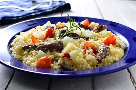 Mediterranean Lamb and Couscous Salad | Food For Net