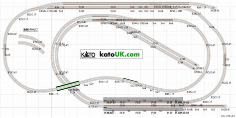 Kato Unitrack Coal Mine Track Plan - plan 03-09 | Model railway track ...