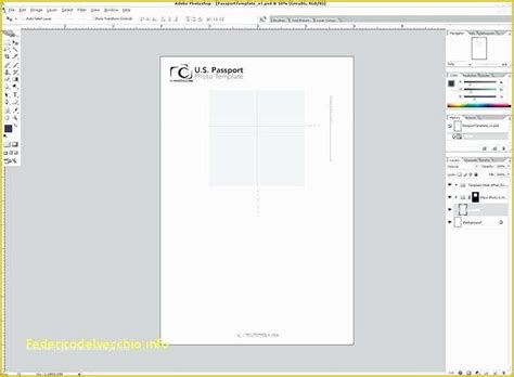 Passport Photo Template Psd Free Download Of Printable Passport Template Free Uk Size for Kids ...