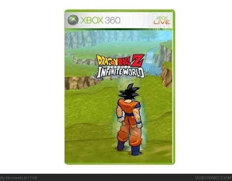 Dragon Ball Z: Infinite World Xbox 360 Box Art Cover by Morrands