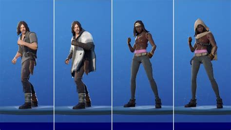 Fortnite: The Walking Dead’s Daryl Dixon and Michonne skins now available