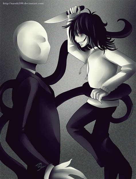 Slenderman vs Jeff the killer by Nasuki100 on DeviantArt