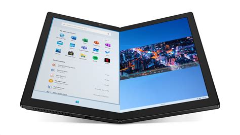 Lenovo presenta il primo tablet con schermo pieghevole, il ThinkPad X1 Fold