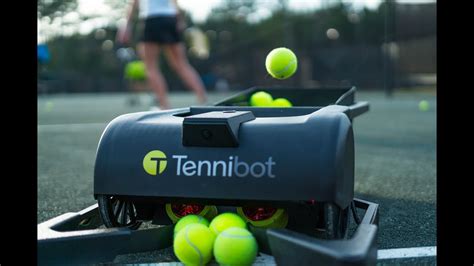 Tennibot, The World's First Robotic Tennis Ball Collector - YouTube