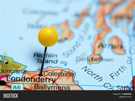 Coleraine Pinned On Image & Photo (Free Trial) | Bigstock