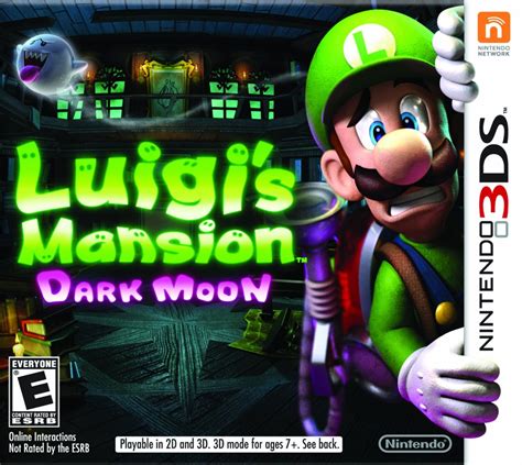 Luigi’s Mansion: Dark Moon Box Art & New Artwork - Pure Nintendo