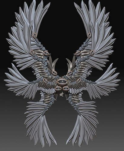 Seraphim -Accurate Biblical angel- 3D model 3D printable | CGTrader