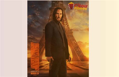 Keanu Reeves voltou! Confira o novo pôster de John Wick 4: Baba Yaga!