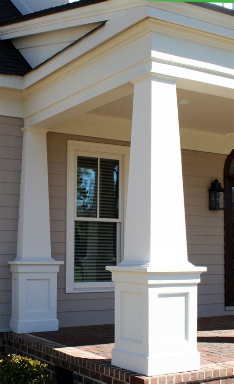 I Love The Horizontalroof Line Trim Work On This The Columns Aren with proportions 1491 X 2445