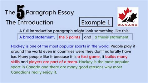 5 Paragraph Essay Introduction - YouTube