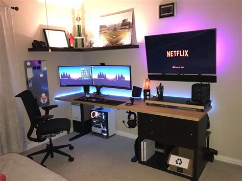 Joy of a Man Cave (With images) | Computer gaming room, Game room design, Video game rooms