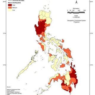 Earthquake Hazard Map Philippines