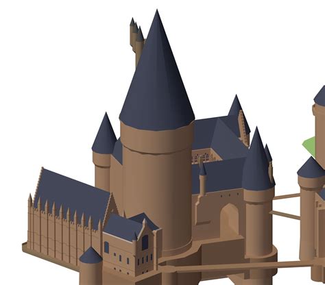 Hogwarts 3D rendering by Snipperdepipper on DeviantArt