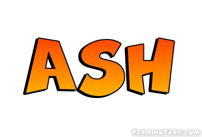 Ash Logo | Free Name Design Tool from Flaming Text