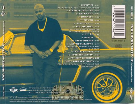 Too Short - Getting It (Album Number 10): CD | Rap Music Guide