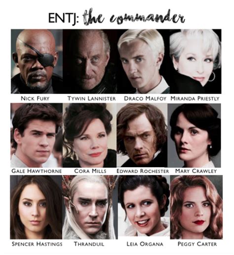 Entj characters | Entj, Entj personality, Psychology memes