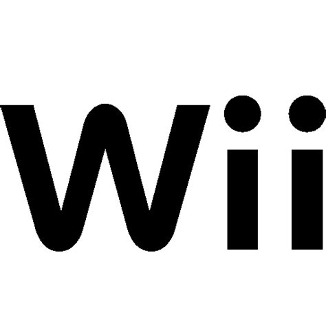 Black Wii Logo Icon PNG Transparent Background, Free Download #36684 ...