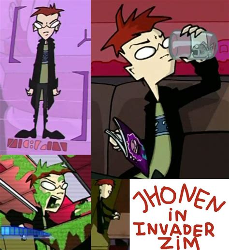 Jhonen Vasquez in Invader Zim by Mii-riam on DeviantArt