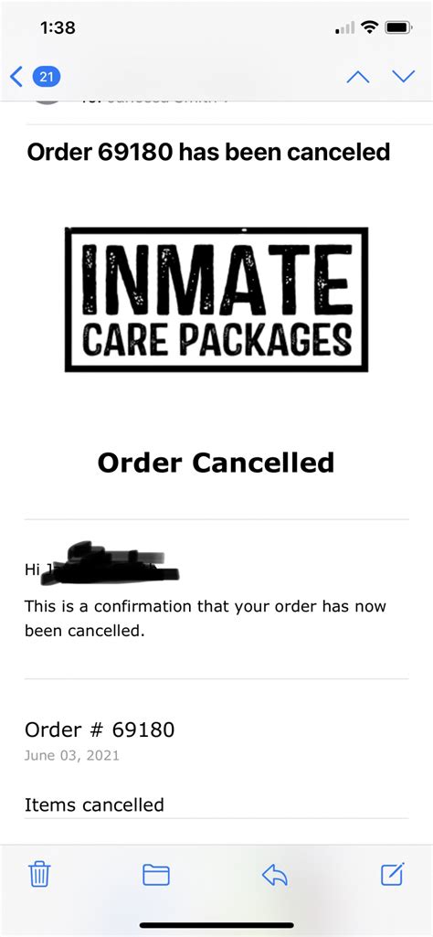 Inmate care packages 2021 Reports & Reviews - ScamPulse.com