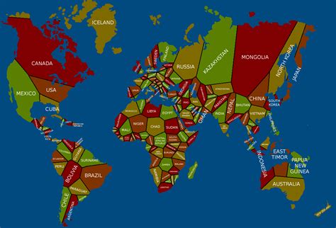 World Map if borders were decided by nearest capital : MapPorn