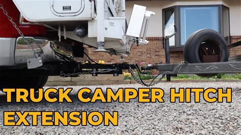 Selecting Truck Camper Hitch Extension Length | A Simple Method - YouTube