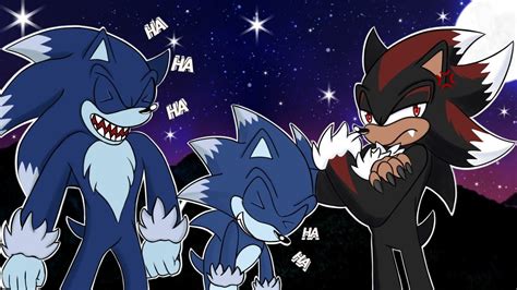 Werehog Shadow And Sonic