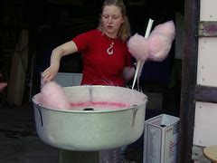 Cotton Candy Lady | Here's Sara workin' the cotton candy mac… | Flickr