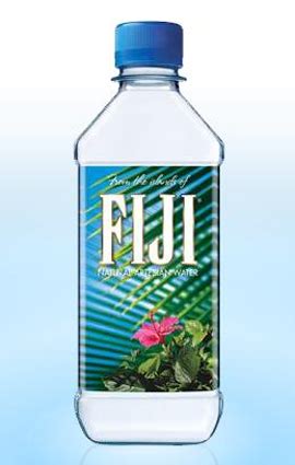 The Art Around Us: Typography-FIJI water bottle